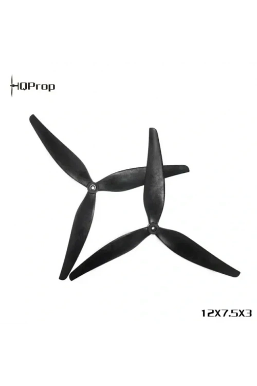 HQ MacroQuad Prop 12X7.5X3 3 Bıçaklı 1CW+1CCW Drone Pervanesi