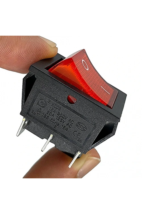 IC-104A Geniş Işıklı Anahtar 6P ON-OFF