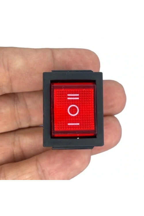 IC-105 Geniş Işıklı Anahtar 6P ON-OFF-ON