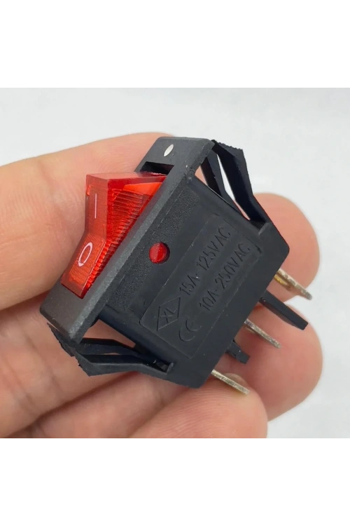 IC-113-8 Tekli Anahtar Işıklı On-Off 3P