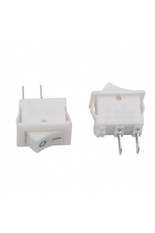 IC-125B-1 KCD11 Mini On-Off Anahtar - Beyaz