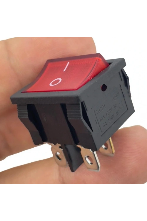 IC-126 Orta Boy Işıklı Anahtar On-Off 4P