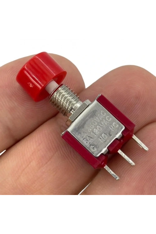IC-139B Yaylı Buton 6mm 3P 1NO/1NC DS-612