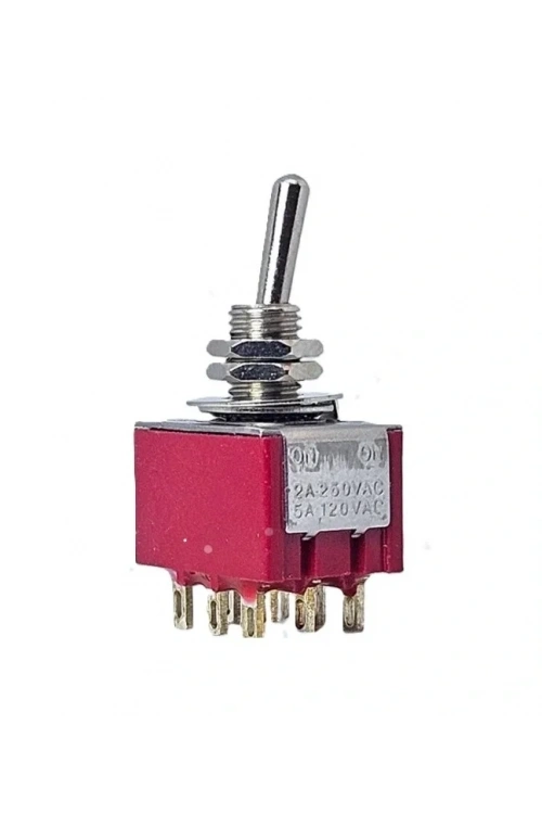 IC-148A Toggle Switch On-Off 9P Ø6mm MTS-302