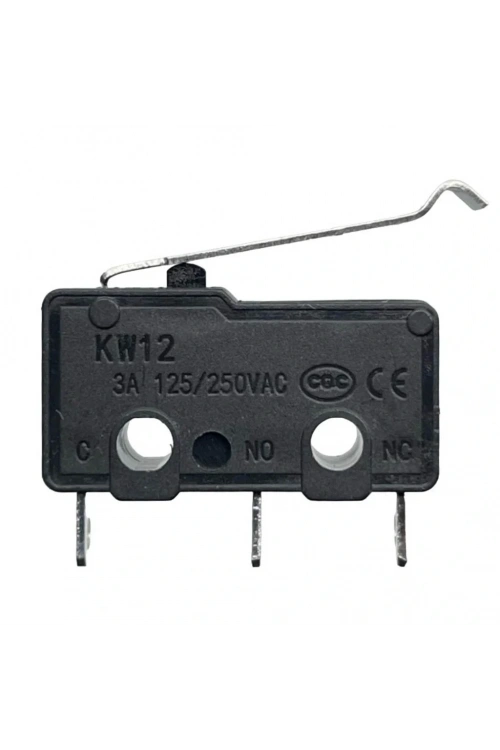 IC-163-4 Kısa Kancalı Paletli Micro Switch Lehim Bacak