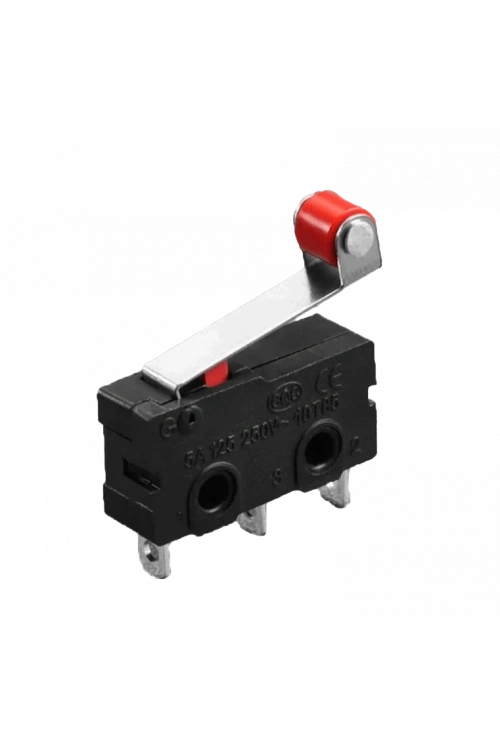 IC-168-0 Micro Switch Lehim Bacak Makaralı 5A/250VAC