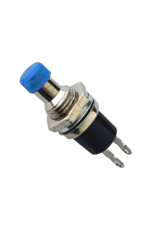 IC-177 Mavi Diyafon Mini Buton 7mm PBS-105