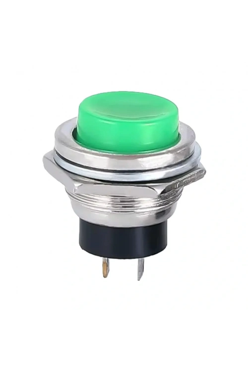 IC-180 Buton Ø16mm DS-212 Yeşil