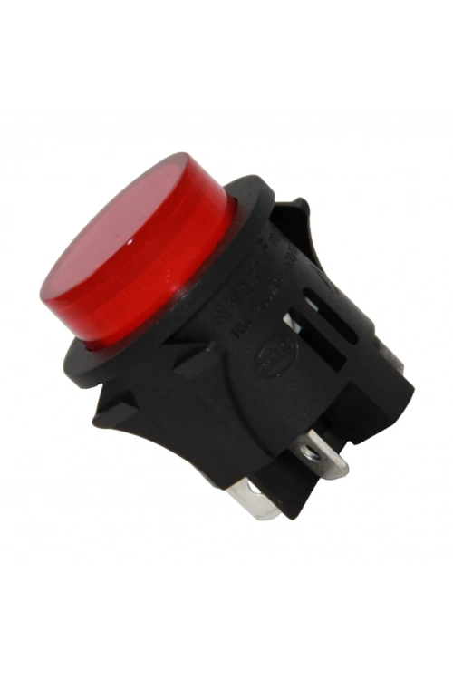 IC-180G Anahtar Basmalı Kalıcı Yuvarlak 4P 25mm PS18-16N-2