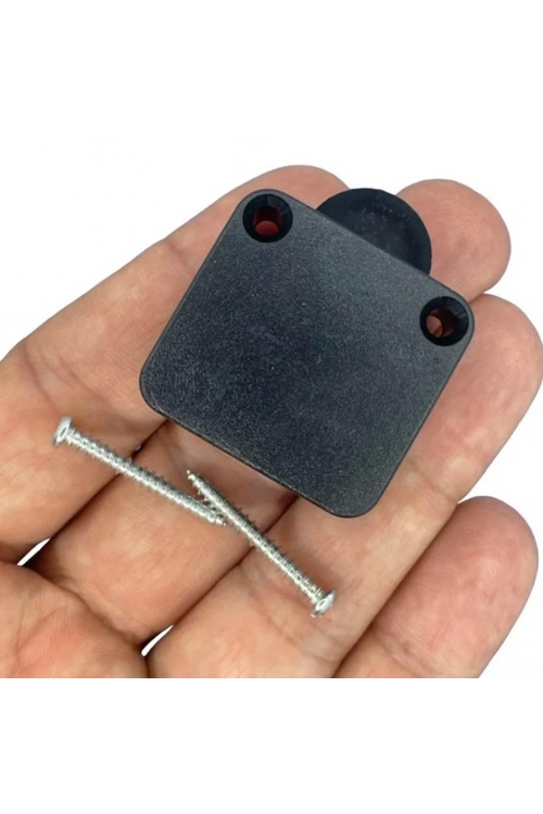 IC-187E Ters Dolap Anahtarı Sıva Üstü Kapak Switch Siyah
