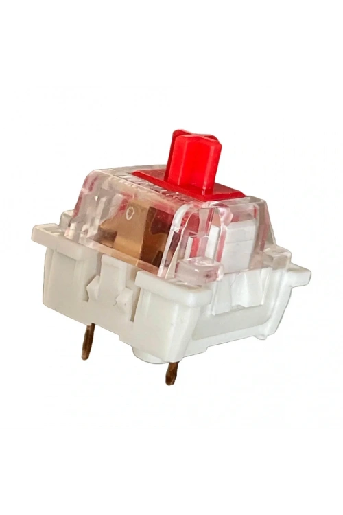 IC-204D Mekanik Klavye Butonu - Kırmızı 45GF