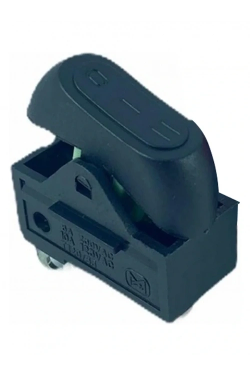 IC-209 Saç Kurutma Makinası Düğmesi Anahtarı 3P 0-1-2 Siyah