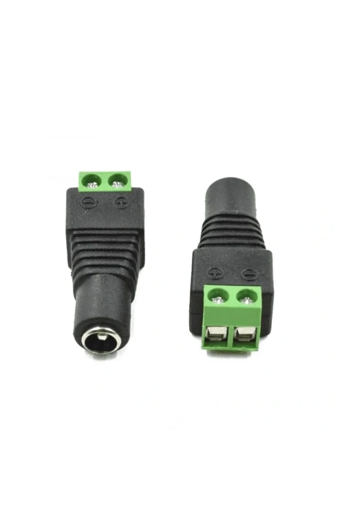 IC-254D Klemens Girişli Dişi DC Barrel Jack 2.1mm