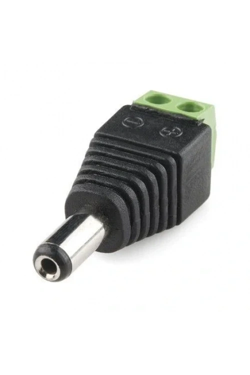 IC-254E Klemens Girişli Erkek DC Barrel Jack 2.1mm