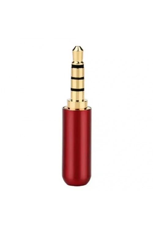 IC-261E 3.5mm Jak 4 Boğumlu Kırmızı