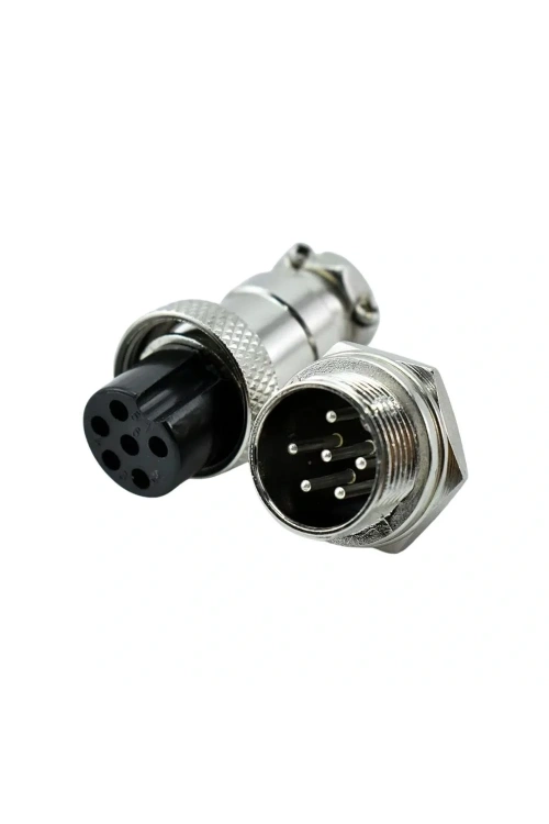 IC-261M 12mm Mayk Dişi Şase 6P Konnektör