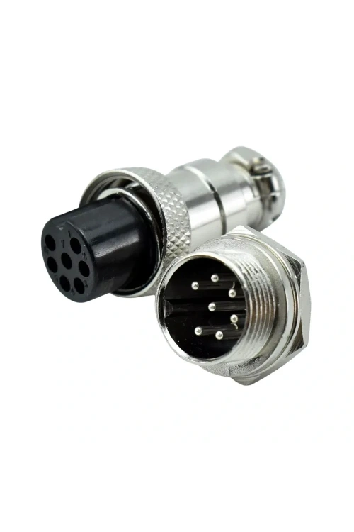 IC-261M 12mm Mayk Dişi Şase 7P Konnektör