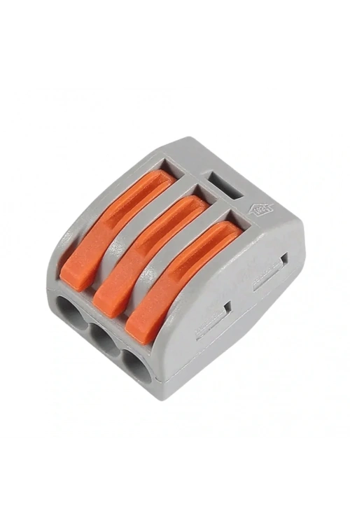 IC-272A 3 Pin Vidasız Tek Yön Mandallı Buat Klemensi CH-213