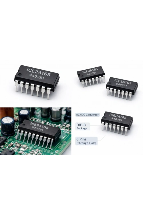 ICE2A165 AC/DC Dönüştürücü Entegresi Dip-8