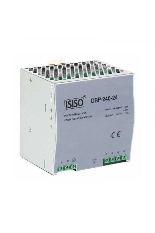 IDRT-240-24 - 240W 24VDC 10A Raya Montajlı Güç Kaynağı