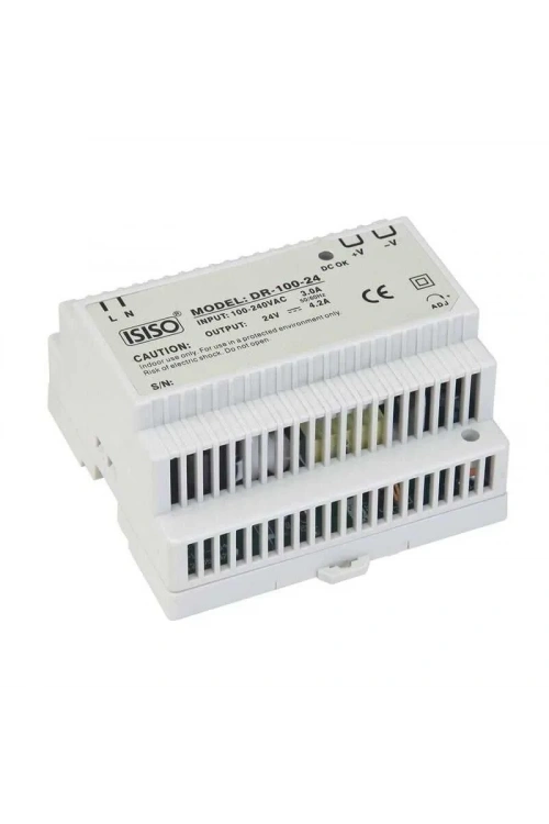 IEDR-150-24 - 150W 24VDC 6.5A Raya Montajlı Güç Kaynağı