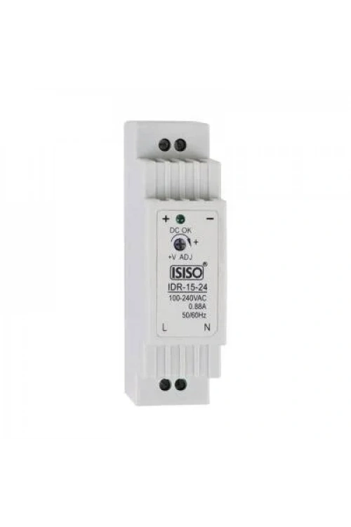 IHDR-15-05 - 15W 5VDC 3A Raya Montajlı Güç Kaynağı
