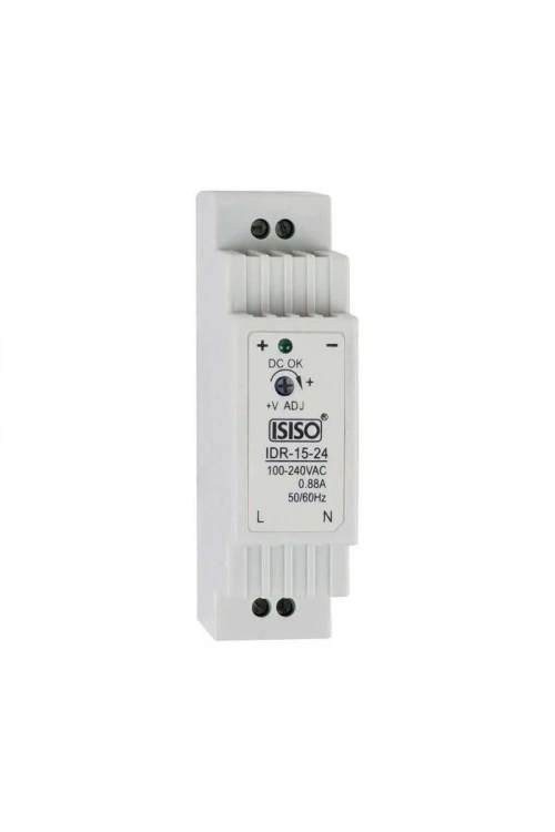 IHDR-15-12 - 15W 12VDC 1.3A Raya Montajlı Güç Kaynağı