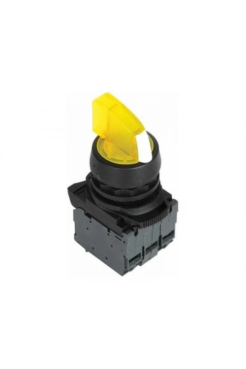 ISP-AK125M5 220V Sarı Led Işıklı Mandal Buton