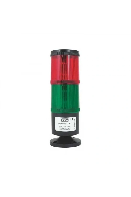 IT-LMB-T7-222 220V İki Katlı Işıklı Buzzer 120 dB