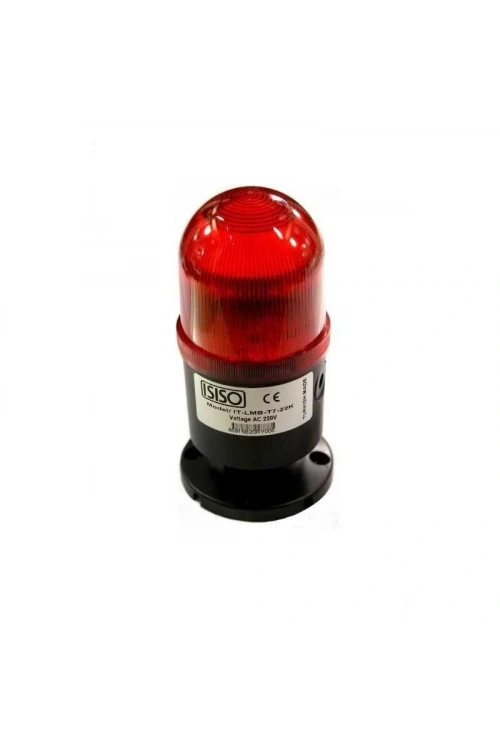 IT-LMB-T7-22K 220V Işıklı Buzzer 120 dB