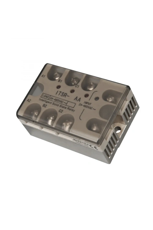 ITSR-40AA 3-Faz Akıllı Solid State Röle 40A - 85-250VAC Giriş 24-600VAC Çıkış
