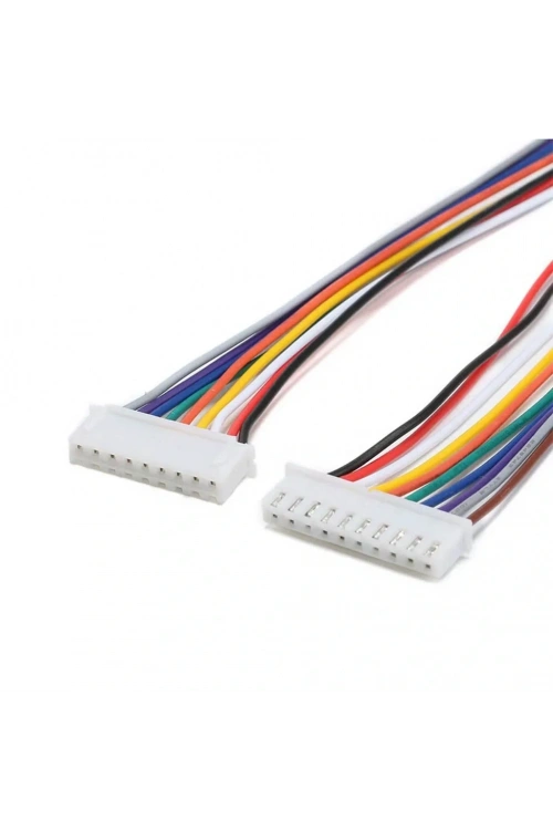 JST-XH 2.54mm 10 Pin 26AWG 20cm Tek Damarlı Dişi Bağlantı Kablosu