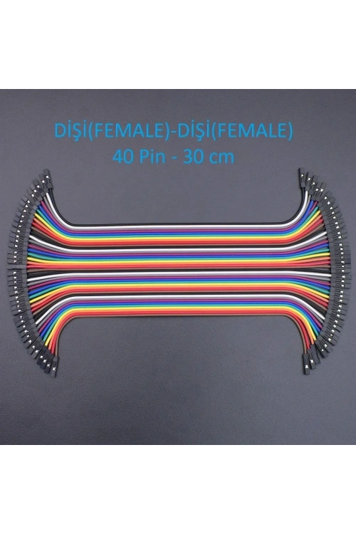 Jumper Kablo Dişi Dişi F2F 40 Pin 30cm