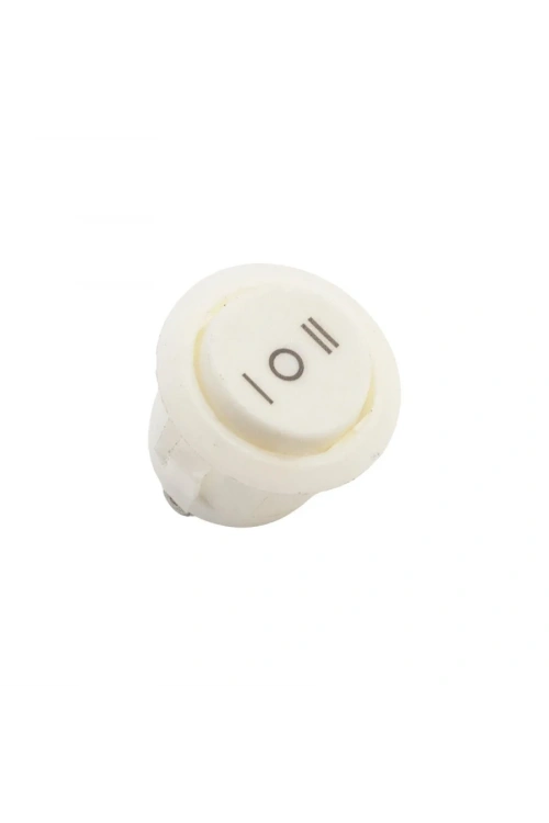 KCD1-2 ON-OFF-ON Anahtar 3 Pin Beyaz