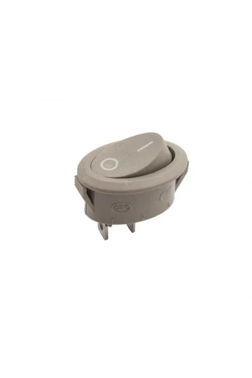 KCD1-3 Oval On/Off Anahtar 2 Pin Gri