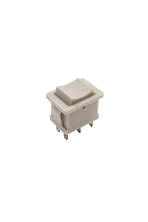 KCD1-5 ON-OFF-ON Anahtar 6-Pin - Gri