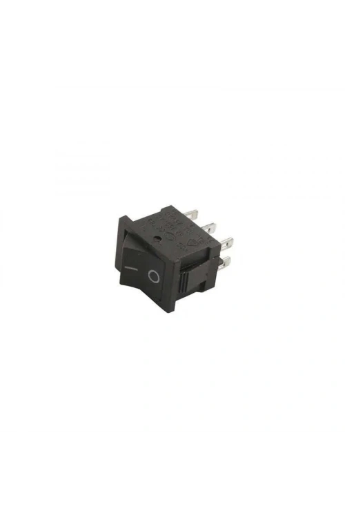 KCD1 On/Off Anahtar 6 Pin - Siyah