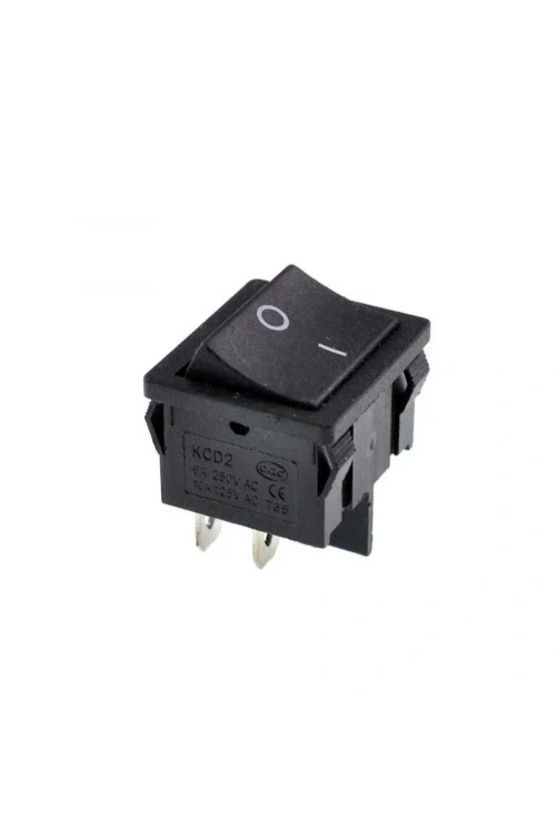 KCD2-501 ON-OFF Switch 4 Pin Siyah