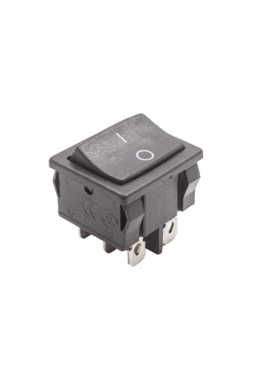 KCD4-602 ON-OFF Switch 6 Pin Siyah