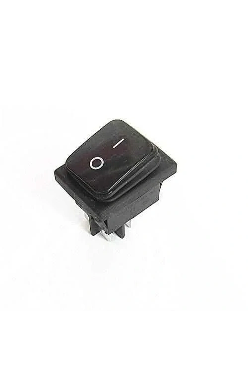 KCD4 Su Geçirmez 30A Siyah ON-OFF Anahtar 4 Pin