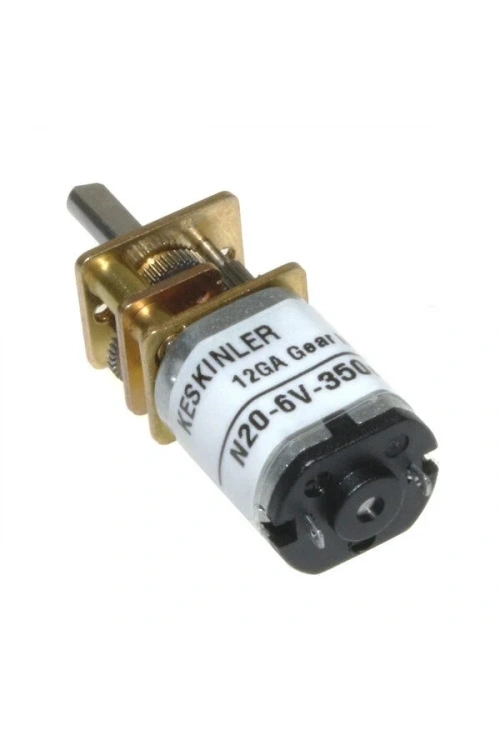 KGA-12 6V 350Rpm Redüktörlü Dc Motor