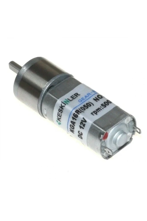 KGA-16 12V 500Rpm Redüktörlü Dc Motor