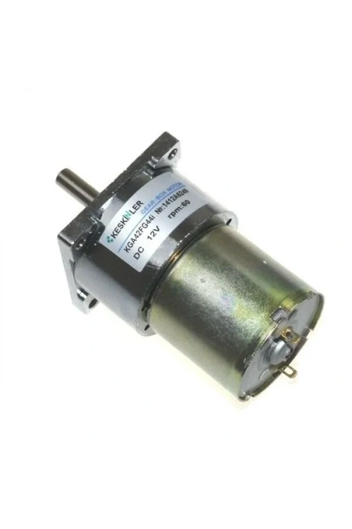KGA-42 12V 60Rpm/520 Redüktörlü Dc Motor