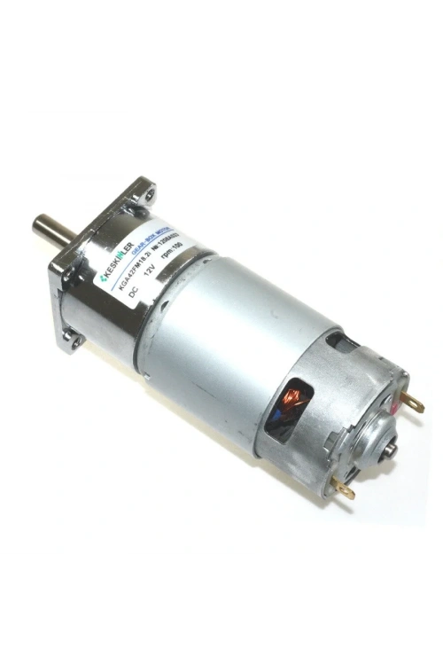 KGA-42 12V 90Rpm/555 Redüktörlü Dc Motor