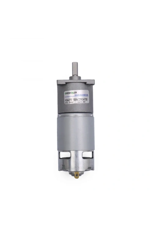 KGA-42FM 24V 22rpm Redüktörlü Dc Motor