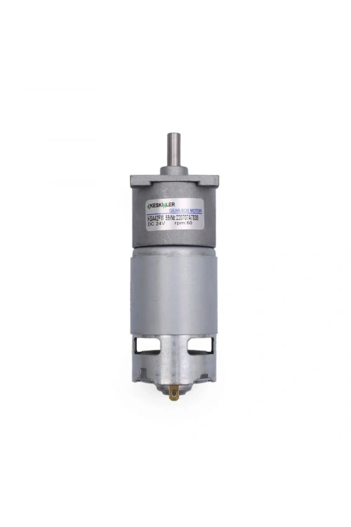 KGA-42FM 24V 60rpm Redüktörlü Dc Motor