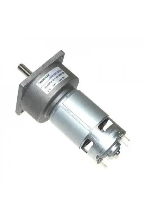KGA60 24V 100Rpm 60mm Redüktörlü Flanşlı Dc Motor