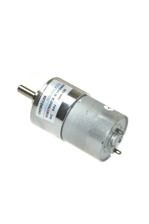 KGB-37 24V 120Rpm Redüktörlü Dc Motor