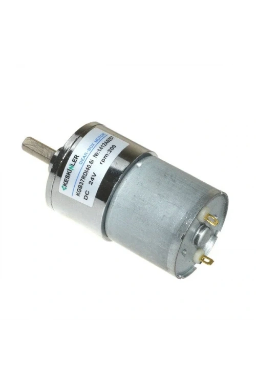 KGB-37 24V 230Rpm Redüktörlü Dc Motor