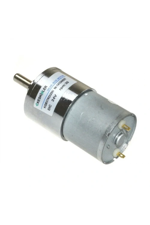 KGB-37 24V 31Rpm Redüktörlü Dc Motor